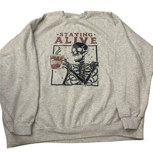 GILDAN - Staying Alive Crewneck